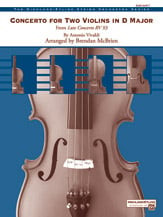 Concerto for Two Violins in D Major Orchestra sheet music cover